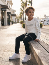KIDS グラデーションアームクロスL/TEE