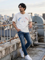 トリコカラークロスTEE