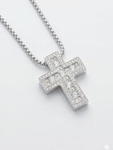 【PREMIUM JEWELRY】ストーンクロスネックレス