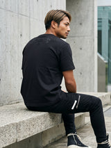 レザークロスパッチTEE