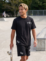 トリプルクロスロゴTEE
