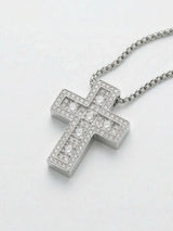 【PREMIUM JEWELRY】ストーンクロスネックレス