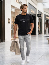 ストーン英字ロゴTEE【予約商品】