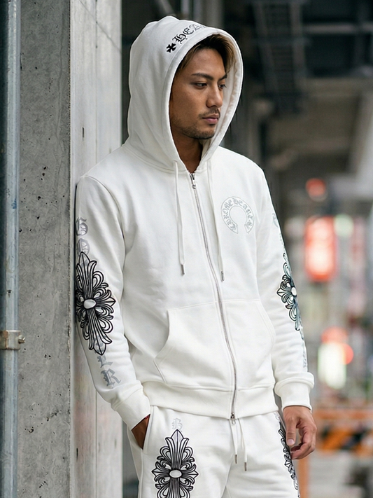 スリーブクロスジップパーカー【予約商品】