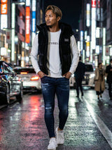 ベルベットPUベスト