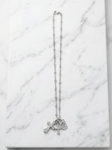 【PREMIUM JEWELRY】トリプルクロスネックレス