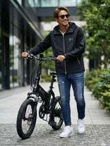 ナイロンアームロゴブルゾン