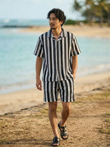 ニットシアーショートシャツ