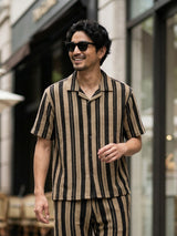 ニットシアーショートシャツ