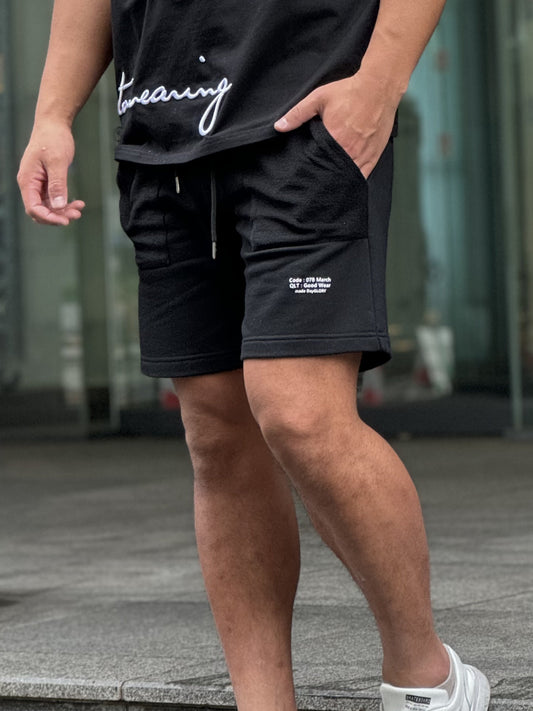 デザインスウェットショートパンツ【30%OFF】