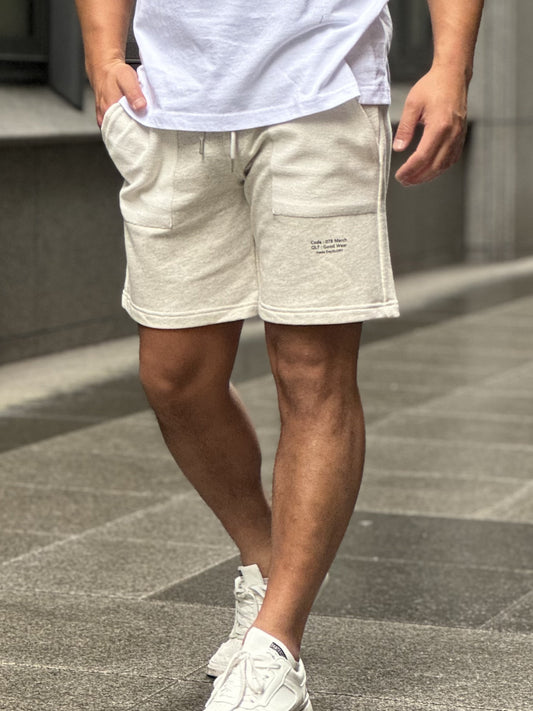 デザインスウェットショートパンツ【30%OFF】