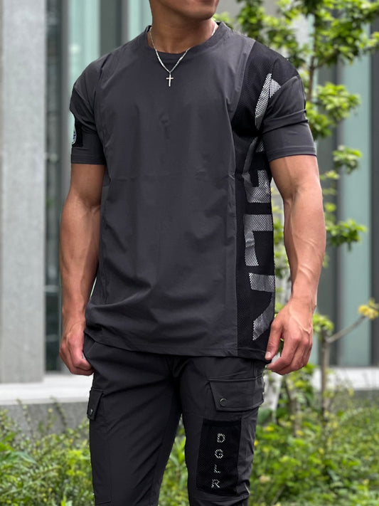 Nylon mesh Tee【SALE】