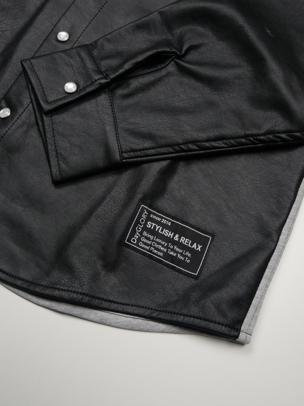 SW切り替えレザーシャツ – DayGLORY