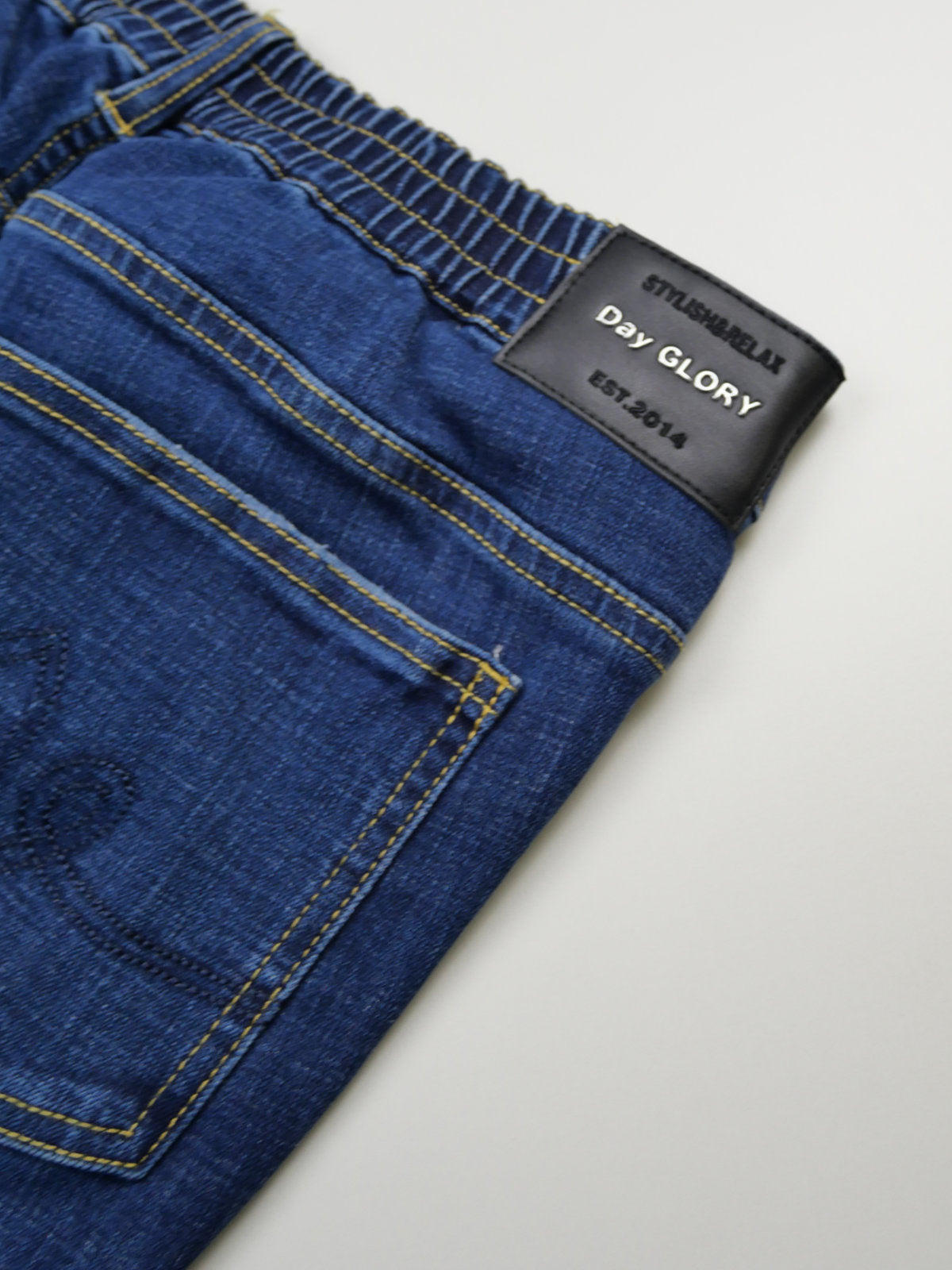 ミリ❤︎ カフネ　ダメージ加工　ブルーデニム MIDブルーダメージデニム – DayGLORY