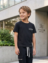 KIDS トリプルクロスロゴTEE