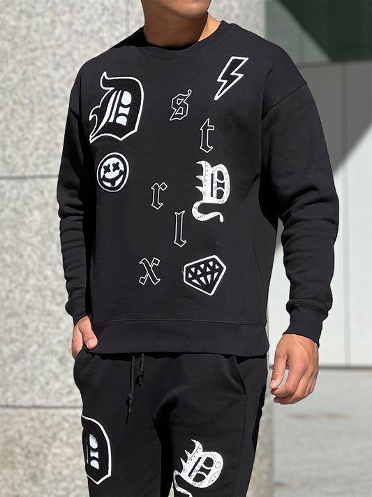 アルファベットトレーナー【50%OFF】