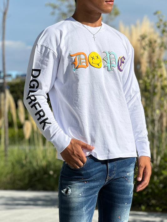 DOPE SMILE L/Tee【40%OFF】