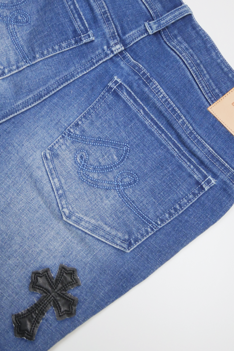 クロスパッチデニムパンツ – DayGLORY クロスパッチデニムパンツ – DayGLORY