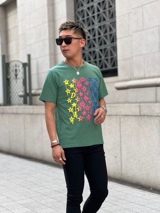 ふくれマルチプリントTEE【SALE】