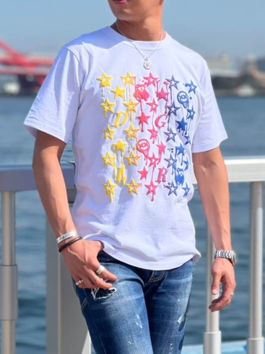 ふくれマルチプリントTEE【SALE】